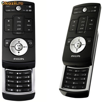 Philips Telecomanda universala SRU7140 4 in1 pentru TV/DVD/SAT/AMP SRU7140/10 foto mare Philips Telecomanda universala SRU7140 4 in1 pentru TV/DVD/SAT/AMP SRU7140/10 foto mare