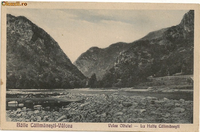 Baile Calimanesti-Valcea - Valea Oltului, La halta Calimanesti Baile Calimanesti-Valcea - Valea Oltului, La halta Calimanesti