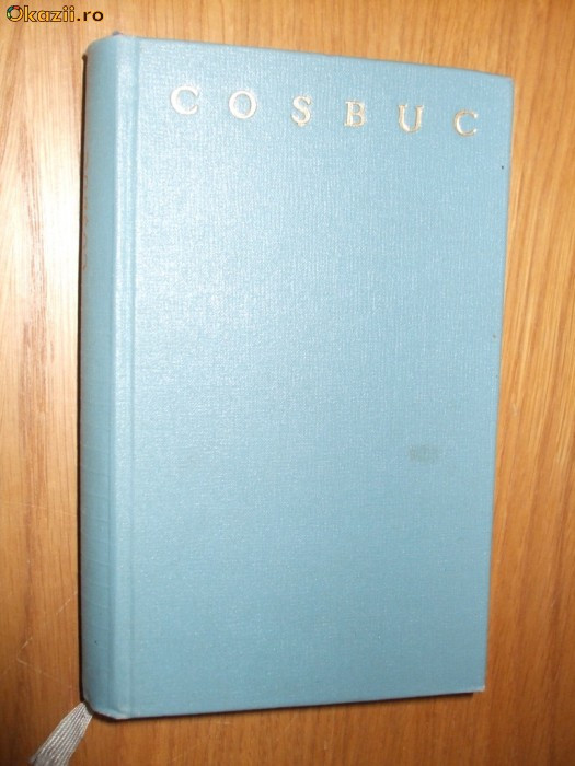 GEORGE COSBUC - VERSURI - Editie pe hartie velina biblie, 1961