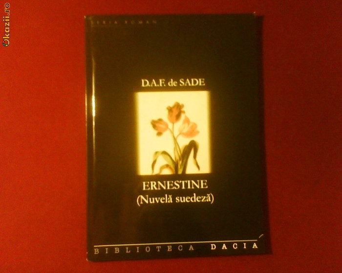 D.A.F. de Sade Ernestine (Nuvela suedeza)