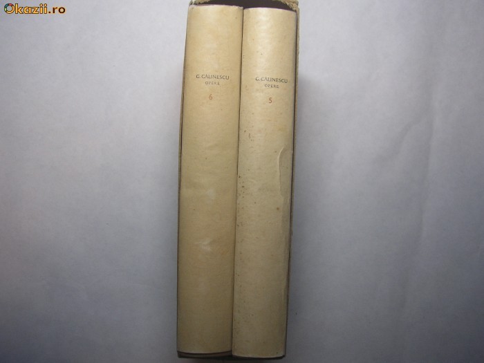 Bietul Ioanide Opere 5 - 6,cartonate,I2