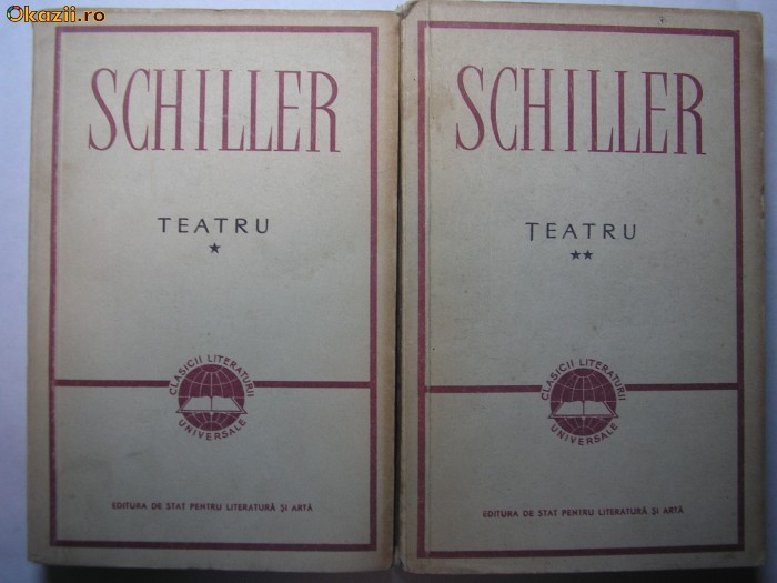 Friedrich Schiller - Teatru Vol.1.2.
