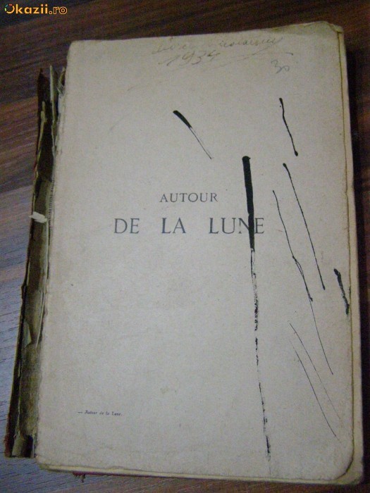 Autour de la Lune - cu ilustratii - Jules Verne - Collection Hetzel