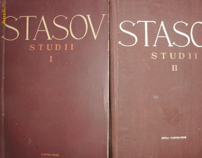 Studii I-II-V.V.Stasov Studii I-II-V.V.Stasov