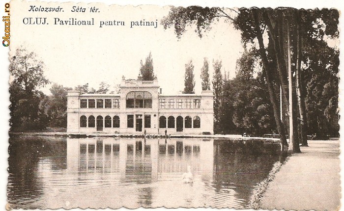 Cluj - Pavilionul pentru patinaj - 1917 Cluj - Pavilionul pentru patinaj - 1917