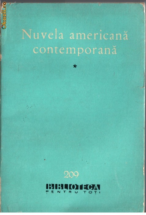 Nuvela Americana Contemporana 2 Vol Arhiva Okazii Ro