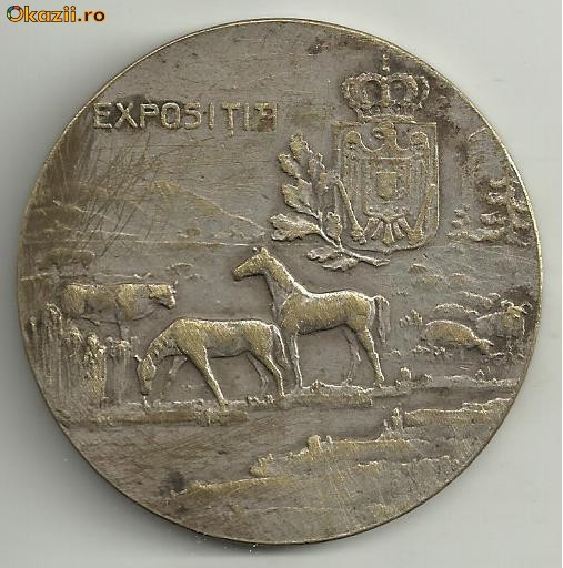 Medalia EXPOSITIA CAMERA DE AGRICULTURA - circa 1910