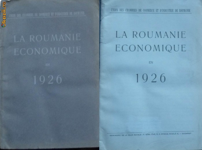 Romania economica in 1926