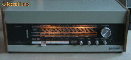 Radio Grundig Stereomeister 15 , vintange, pe lampi, tuburi, stereo. foto mare Radio Grundig Stereomeister 15 , vintange, pe lampi, tuburi, stereo. foto mare