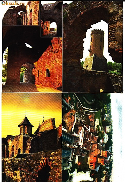 Targoviste-Curtea Domneasca LOT 4 ilustrate postale