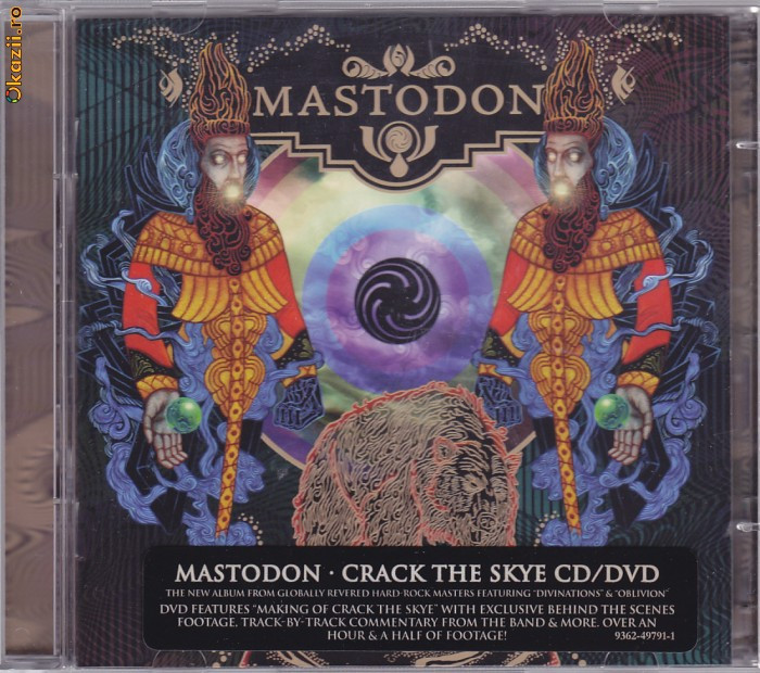 CD+DVD Heavy Metal: Mastodon - Crack the Skye (2009)