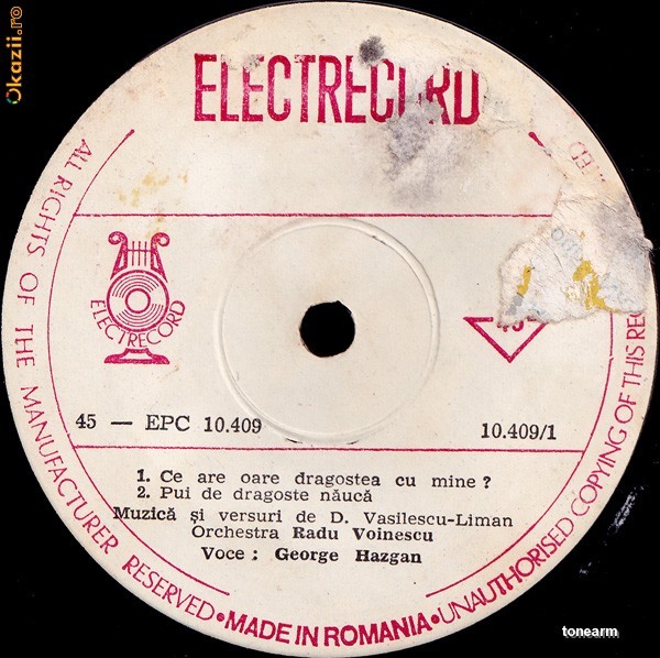 George Hazgan - Ce Are Oare Dragostea Cu Mine?_Pui De Dragoste Nauca (7&quot;)