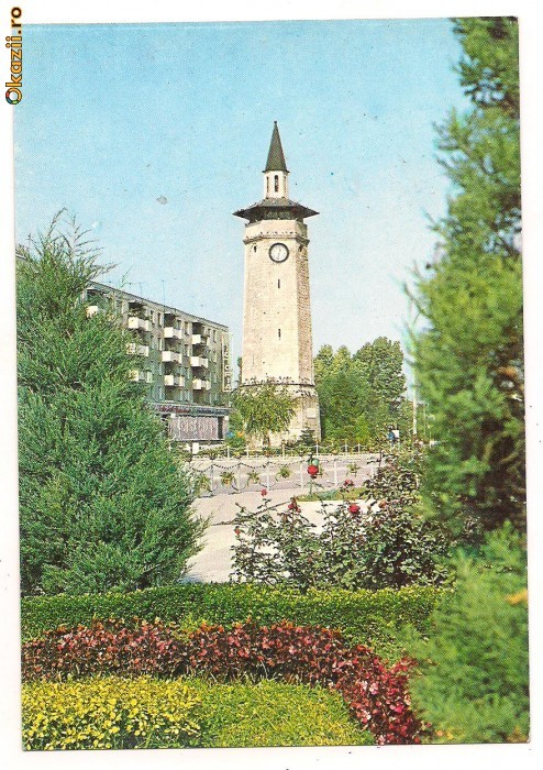 carte postala- GIURGIU - Turnul ceasornicului