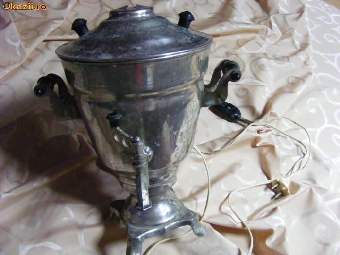 SAMOVAR ,Foarte vechi-inox-URSS-Rusesc,TRANSPORT GRATUIT,Poza reala SAMOVAR ,Foarte vechi-inox-URSS-Rusesc,TRANSPORT GRATUIT,Poza reala