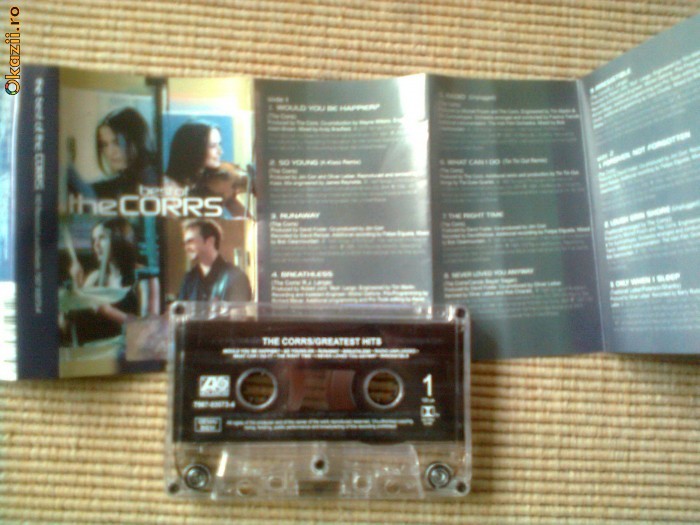 the corrs best of hits hituri greatest hits caseta audio muzica pop selectii the corrs best of hits hituri greatest hits caseta audio muzica pop selectii