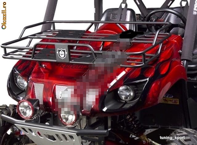 PORTBAGAJ FATA ATV YAMAHA RHINO foto mare PORTBAGAJ FATA ATV YAMAHA RHINO foto mare