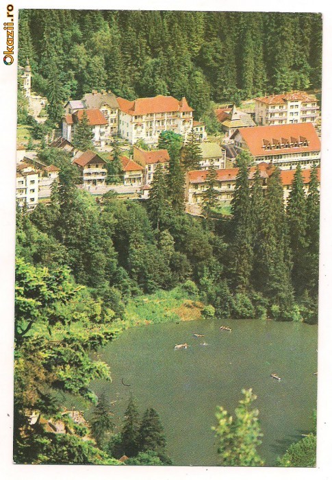 carte postala(ilustrata)-TUSNAD-vedere