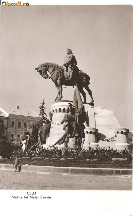 CPI (B599) CLUJ, STATUIA LUI MATEI CORVIN, EDITURA CPCS, NECIRCULATA, RPR