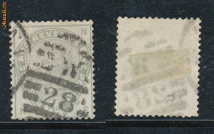 1883 Marea Britanie ANGLIA timbru stampilat Regina Victoria 5d Michel 150 euro 1883 Marea Britanie ANGLIA timbru stampilat Regina Victoria 5d Michel 150 euro