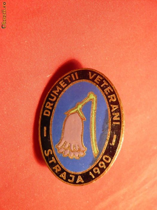 Insigna Drumetii-Veterani-Straja 1990