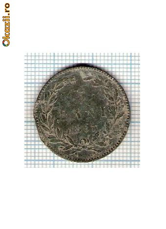 02 Moneda 5 Bani 1867 HEATON -starea care se vede -ceva mai buna decat scanarea