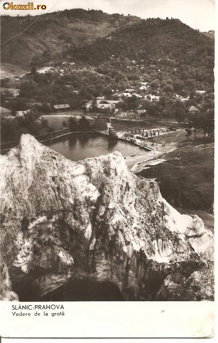 CPI (B655) SLANIC PRAHOVA, VEDERE DE LA GROTA , EDITURA MERIDIANE, CPCS, CIRCULATA, 1964, STAMPILE, TIMBRU CPI (B655) SLANIC PRAHOVA, VEDERE DE LA GROTA , EDITURA MERIDIANE, CPCS, CIRCULATA, 1964, STAMPILE, TIMBRU