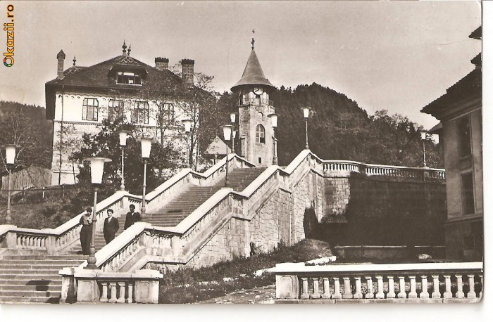 CPI (B673) PIATRA NEAMT, SCARILE SPRE TURNUL LUI STEFAN CEL MARE, EDITURA MERIDIANE, CPCS, SCRISA SI NECIRCULATA, RPR