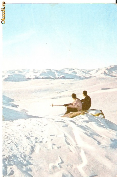 R-691 Romania, RPR, Muntii Bucegi, Valea Dorului, necirculata R-691 Romania, RPR, Muntii Bucegi, Valea Dorului, necirculata