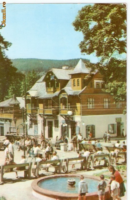 R-686 Romania, RPR, Borsec, circulata R-686 Romania, RPR, Borsec, circulata