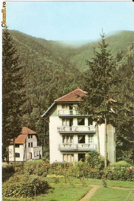 R-1099 Romania, RPR, Tusnad, Casa de odihna, circulata