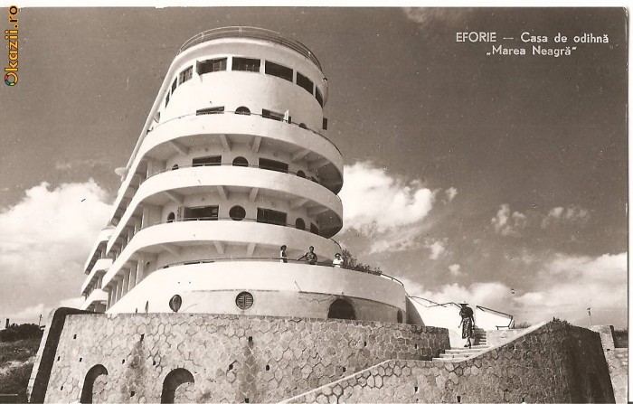 CPI (B683) EFORIE, CASA DE ODIHNA MAREA NEAGRA, EDITURA CPCS, CIRCULATA, 1960, STAMPILE, TIMBRE, UNUL FILATELIC