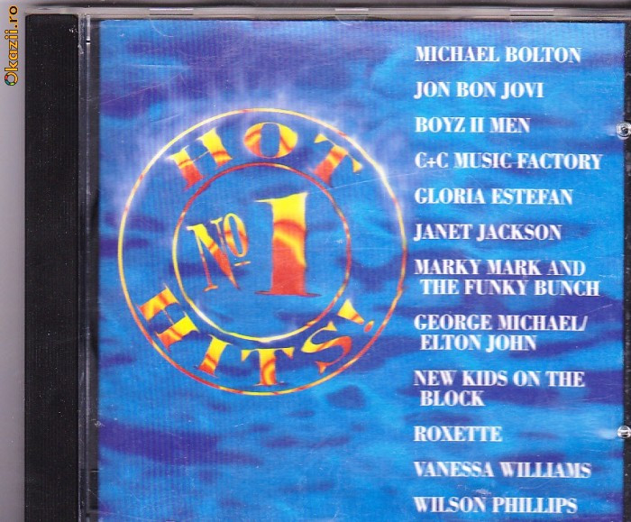 CD original No 1 Hot Hits, Bolton, Bon Jovi, Jackson, Boyz II Men...