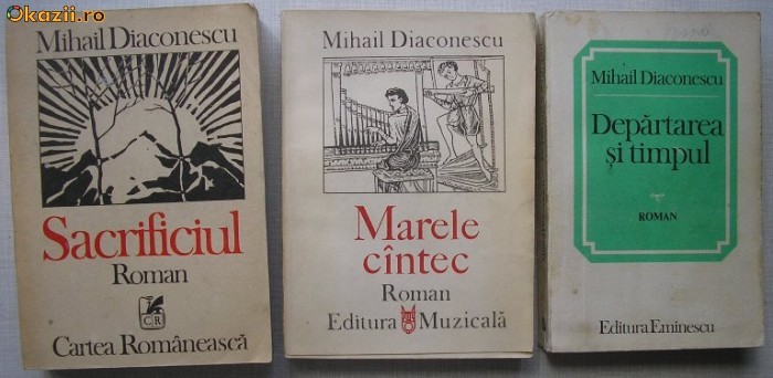 Mihail Diaconescu - 3 carti Mihail Diaconescu - 3 carti