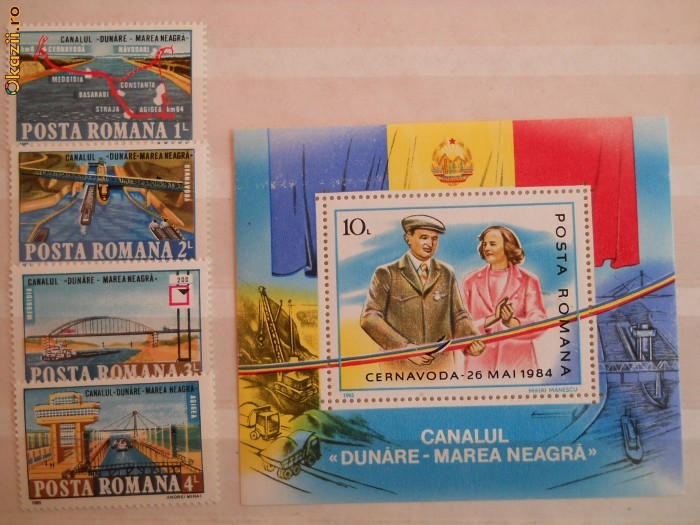 1985 LP 1127-8 Canalul Dunare - Marea Neagra LP 1127-8 1985 LP 1127-8 Canalul Dunare - Marea Neagra LP 1127-8