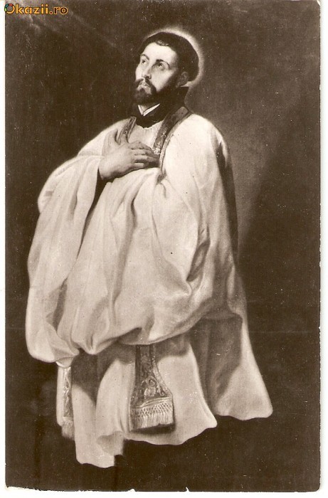 R-10016 Romania, RPR, Sibiu, Muzeul Brukenthal, Peter Paul Rubens (1577-1640), Francisc Xavier, necirculata