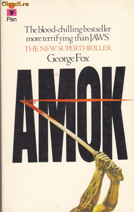 Carte in limba engleza: George Fox - Amok