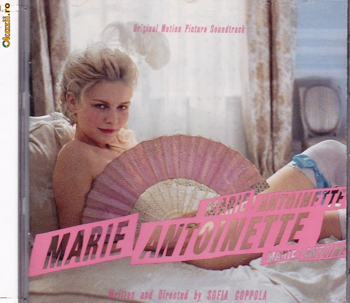 Marie Antoinette Soundtrack CD original SUA 2006