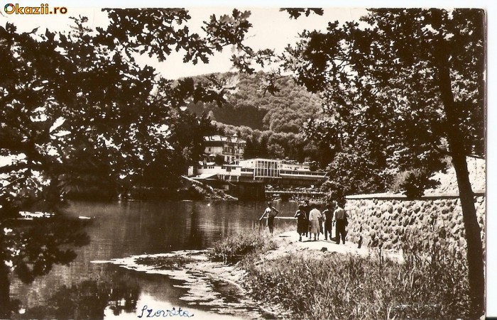 R-9859 Romania, RPR, Sovata, Lacul Ursu, circulata