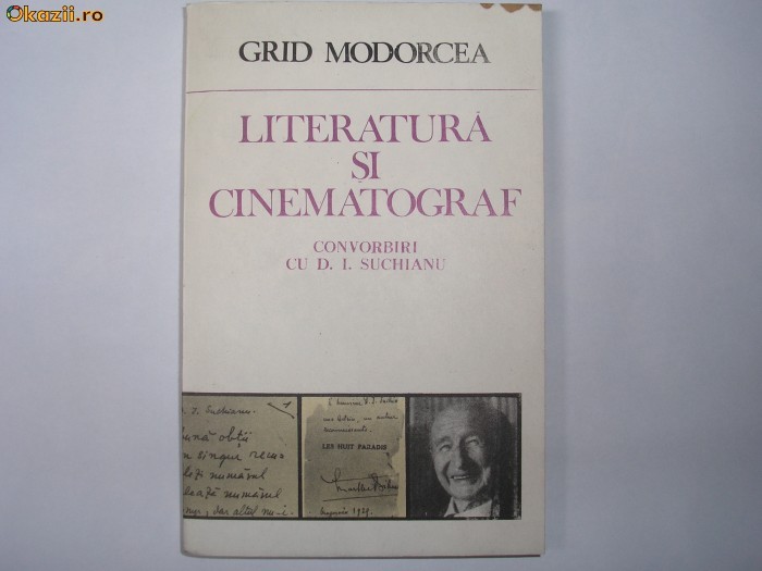 Literatura si cinematograf- convorviri cu D. I. Suchianu - Autor : Grid Modorcea,p4 Literatura si cinematograf- convorviri cu D. I. Suchianu - Autor : Grid Modorcea,p4