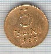 333 Moneda 5 BANI 1956 -starea care se vede -ceva mai buna decat scanarea