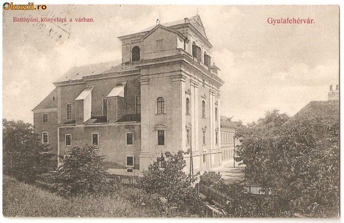 CPI (B447) GYULAFEHERVAR, ALBA IULIA, CIRCULATA 1912, STAMPILE, TIMBRU