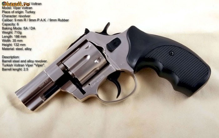 Vand Revolver pistol autoaparare Ekol viper cal 9mm | arhiva Okazii.ro