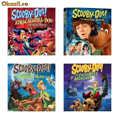 11 filme animate cu scooby doo-dublate in romana | arhiva Okazii.ro