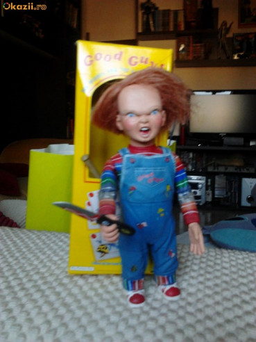 Chucky - papusa ucigasa, action figure, figurina, 18 cm, neca toys ...