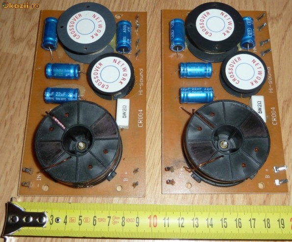 Filtre audio pt. boxe / incinte acustice pe 3 cai | arhiva Okazii.ro