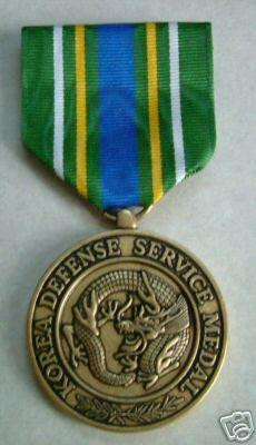 bnk md Korea Defense Service Medal , USA foto