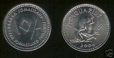 bnk mnd Somaliland 10 shillings 2006 unc , varsator