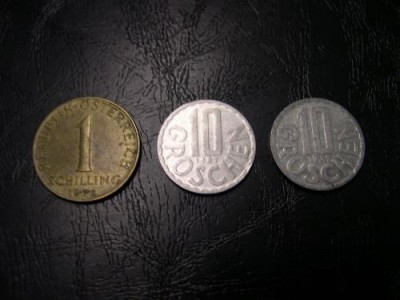 Austria 3 buc. diferite foto