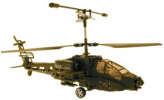 Elicopter Profesional 3D Apache 42 Cm cu Radiocomanda foto