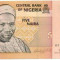 bnk bn nigeria 5 naira 2006 unc